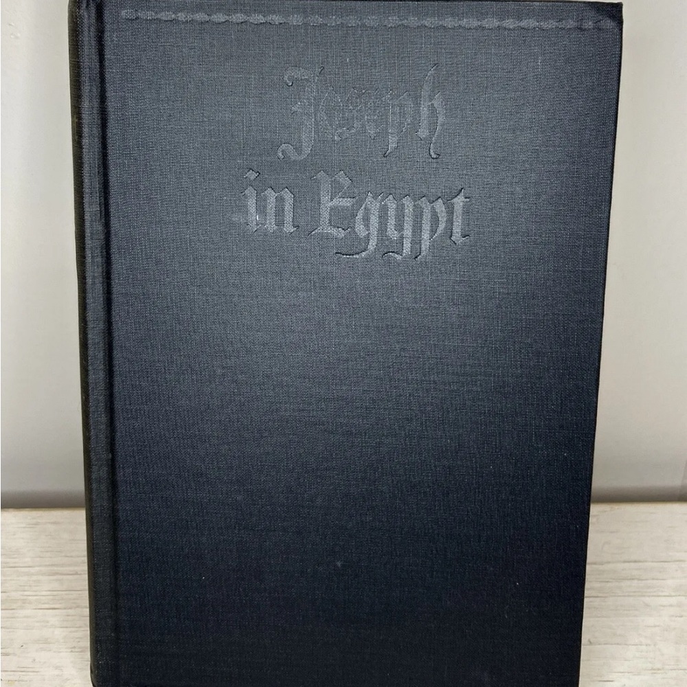 Joseph in Egypt by Thomas Mann 1938 Hardcover Volume One